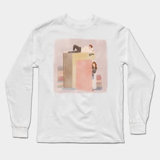 Romance is a bonus book FANART 02 Long Sleeve T-Shirt